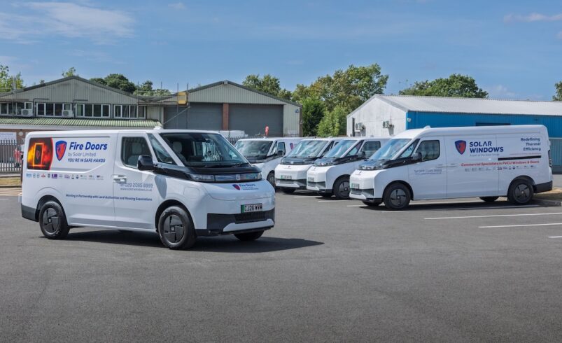Solar Windows overhauls fleet with 20 new Farizon SV electric vans 