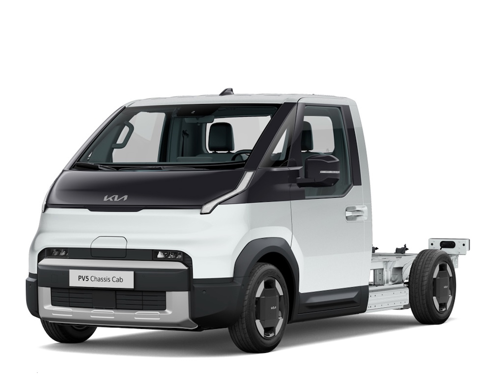 Kia PV5 Chassis to launch in UK with standard 71.2kWh Long Range battery