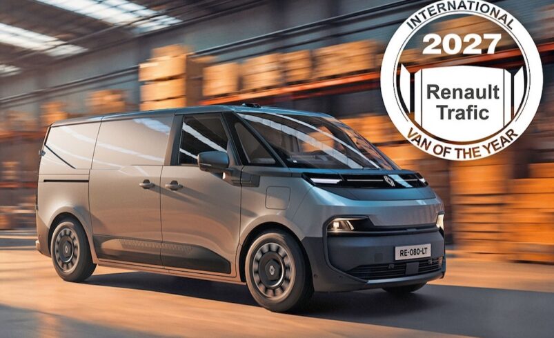 Renault Trafic Van E-Tech named International Van of the Year 2027