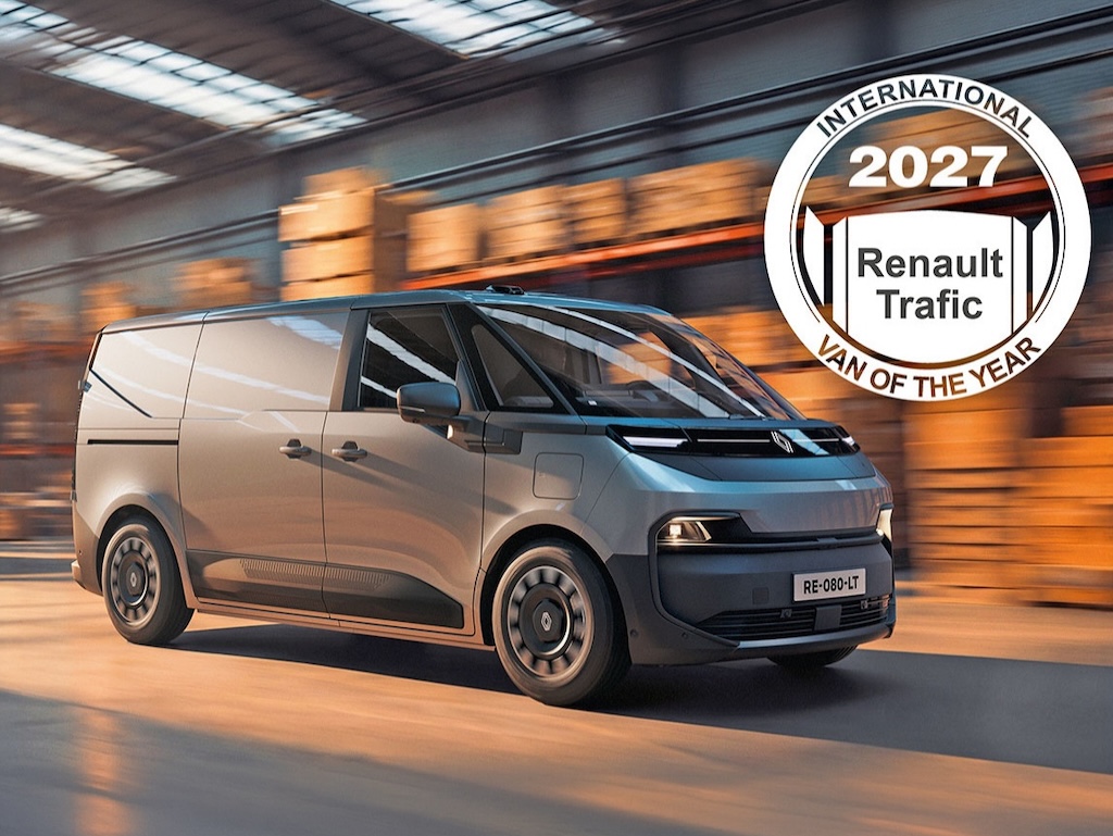 Renault Trafic Van E-Tech named International Van of the Year 2027