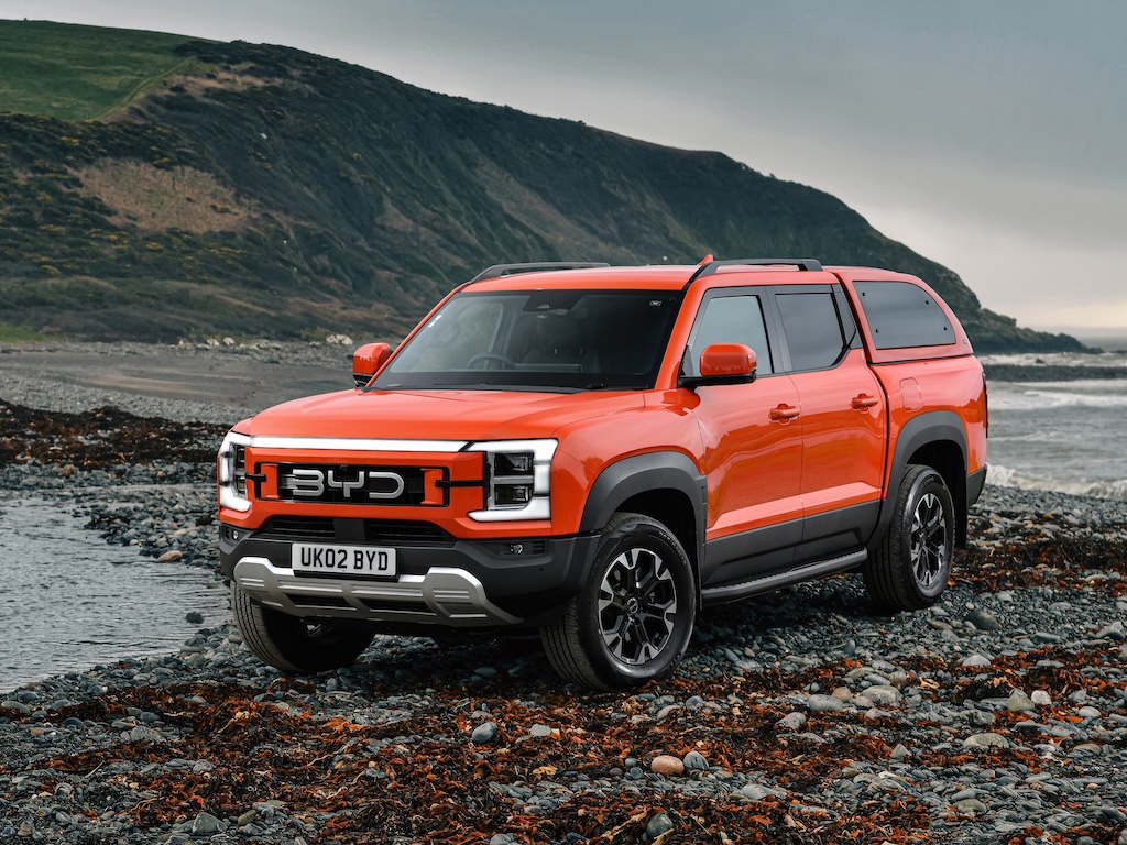BYD Shark pickup now available with Truckman hardtops and tonneau covers