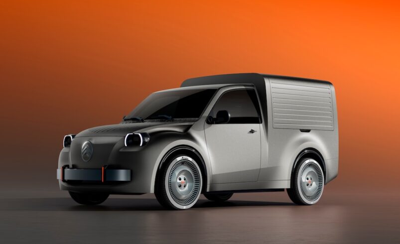 Citroën reinvents an icon with debut of electric 2 CV Fourgonnette Concept