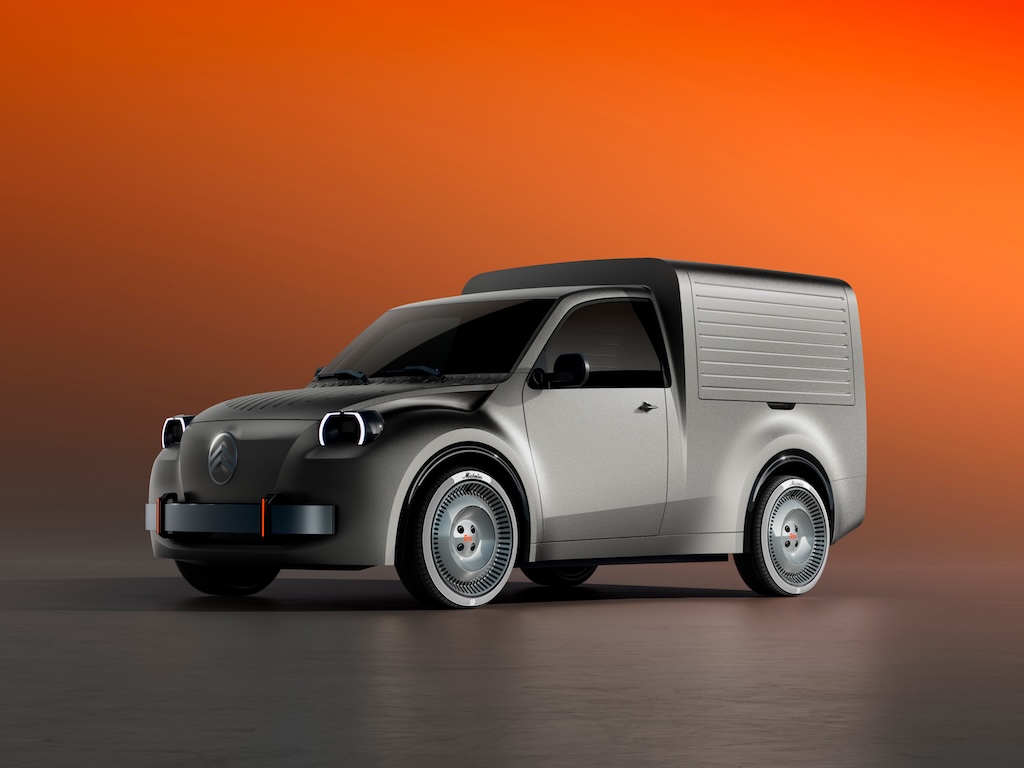 Citroën reinvents an icon with debut of electric 2 CV Fourgonnette Concept