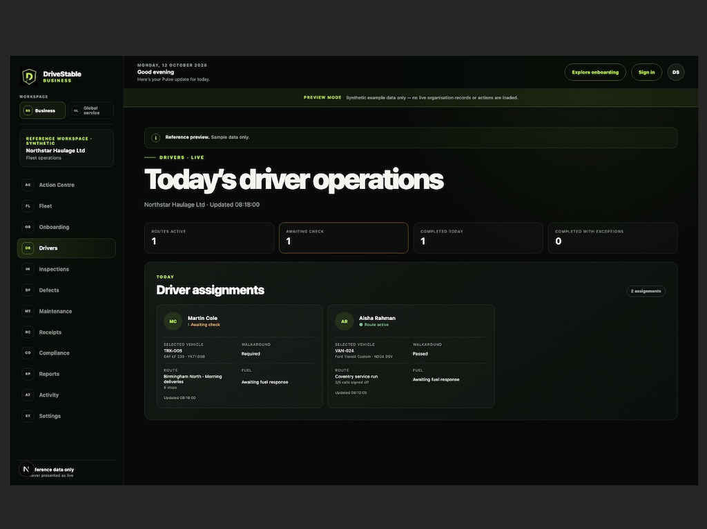 DriveStable opens ‘Founding Fleet’ pilot applications to link vehicle checks with fleet decisions